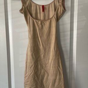 SPANX Nude Shaping Slip Dress Full Body Smoothing Lingerie Women’s Small